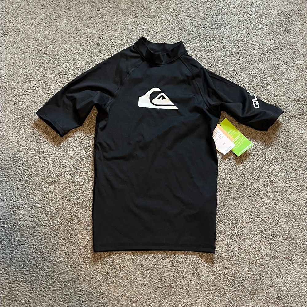 quicksilver Boys swim shirt NEW size 12